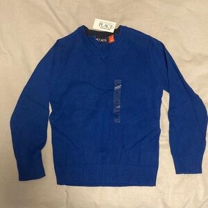 The Children's Place Royal Blue V-Neck Sweater